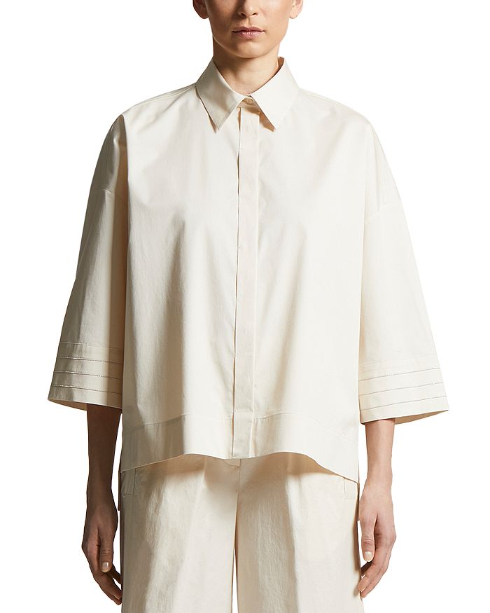 Украшенная рубашка Peserico, коричневый/бежевый
Украшенная рубашка Peserico, коричневый/бежевый