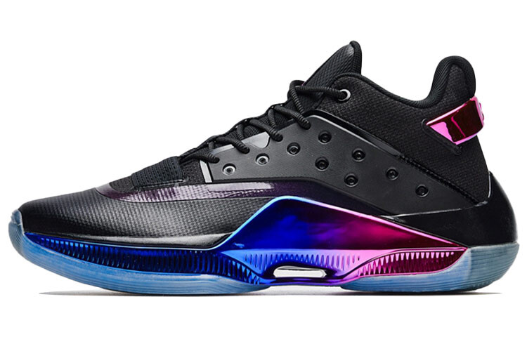 Баскетбольные кроссовки Levitation 4 мужские низкие черные/фиолетовые Xtep 
Баскетбольные кроссовки Levitation 4 мужские низкие черные/фиолетовые Xtep
