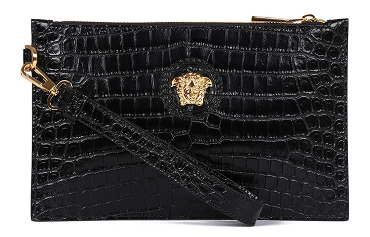 VERSACE Кожаный клатч из коровьей кожи, кошелек для монет среднего размера мужской черный
VERSACE Кожаный клатч из коровьей кожи, кошелек для монет среднего размера мужской черный