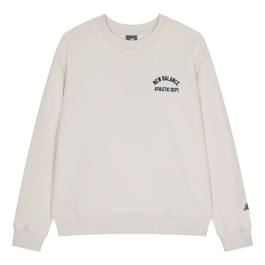 Свитер New Balance Athelitics Sweatshirt 'White', белый 
Свитер New Balance Athelitics Sweatshirt 'White', белый