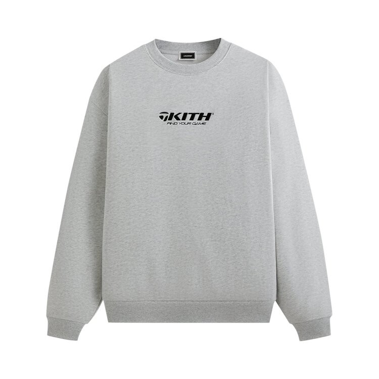 Толстовка Kith For TaylorMade Find Your Game Nelson Crewneck, цвет Light Heather Grey
Толстовка Kith For TaylorMade Find Your Game Nelson Crewneck, цвет Light Heather Grey