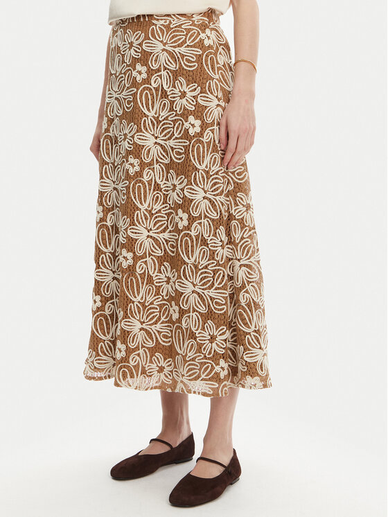 Юбка миди стандартный крой Tenente 541989 Luisa Spagnoli, бежевый
Юбка миди стандартный крой Tenente 541989 Luisa Spagnoli, бежевый