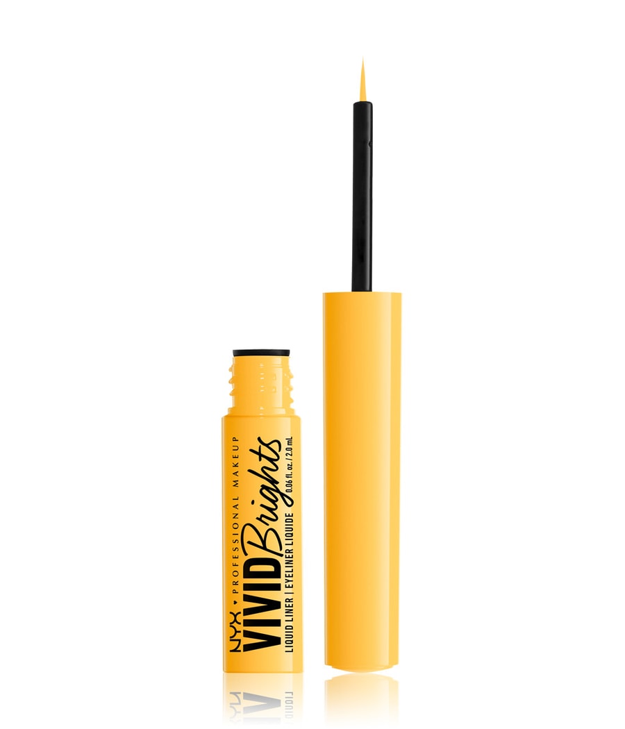 Подводка для глаз NYX Professional Makeup Vivid Brights Liquid Liner, Nr. 2 - Had Me At Yellow, 2 ml
Подводка для глаз NYX Professional Makeup Vivid Brights Liquid Liner, Nr. 2 - Had Me At Yellow, 2 ml