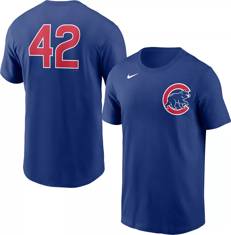 Мужская футболка Nike Chicago Cubs Blue Team 42
Мужская футболка Nike Chicago Cubs Blue Team 42