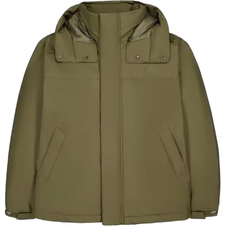New Balance Мужская пуховая куртка оливковая, Olive 
New Balance Мужская пуховая куртка оливковая, Olive