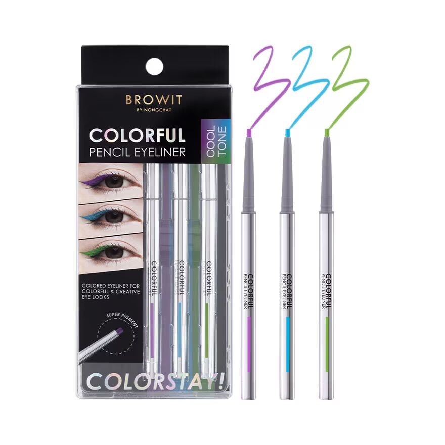 Browit Цветной карандаш-подводка для глаз 0,1г. х 3шт. 01 Прохладный тон, Cool Tone
Browit Цветной карандаш-подводка для глаз 0,1г. х 3шт. 01 Прохладный тон, Cool Tone