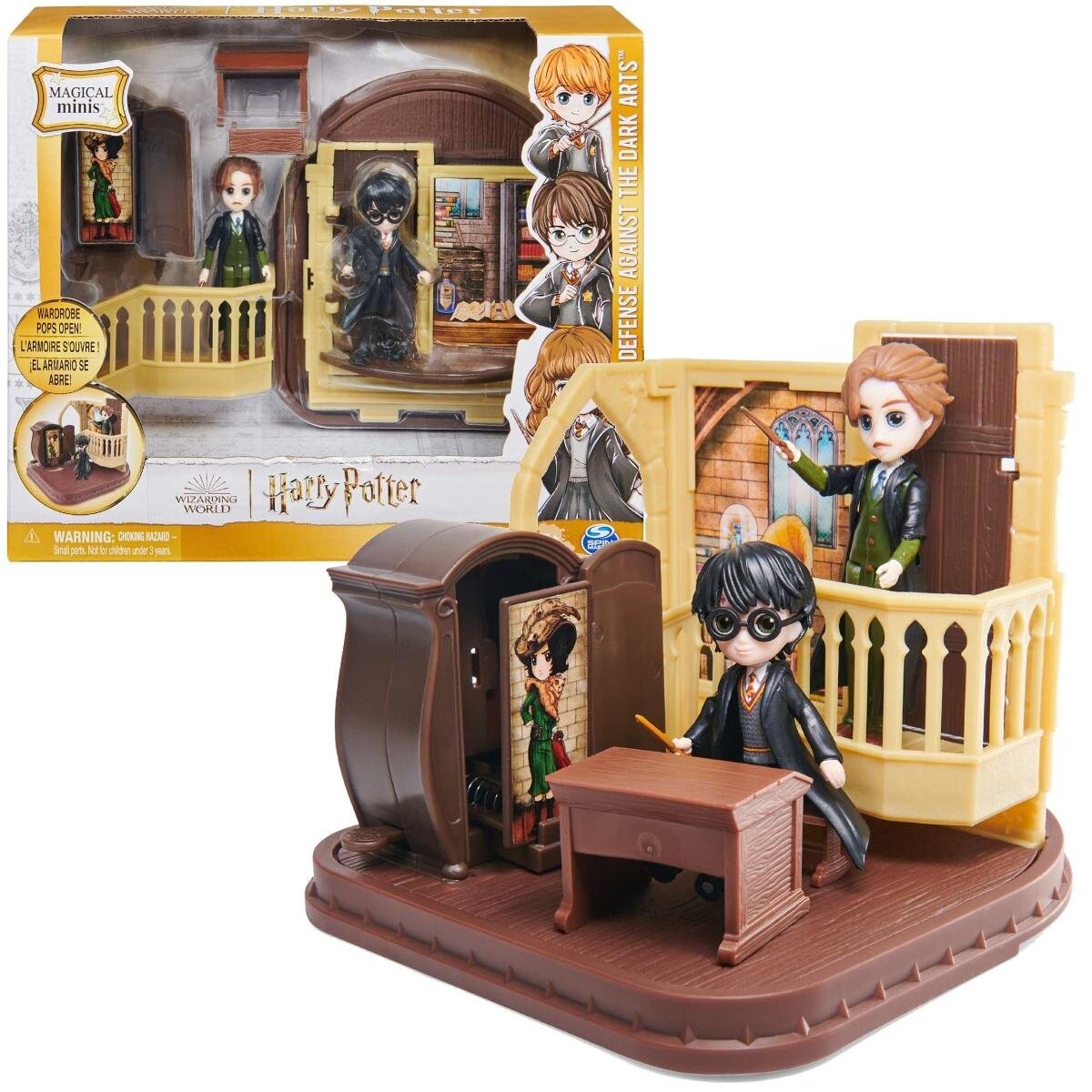 Набор Magical Minis Harry Potter «Защита от темных искусств» Фигурки «Защита от темных искусств» + аксессуары Spin Master
Набор Magical Minis Harry Potter «Защита от темных искусств» Фигурки «Защита от темных искусств» + аксессуары Spin Master