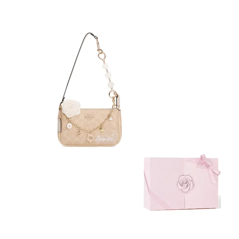 COACH Женская сумка через плечо из лакированного полотна маджонг малая в цвете песок и мел, Princess Moon Beauty
COACH Женская сумка через плечо из лакированного полотна маджонг малая в цвете песок и мел, Princess Moon Beauty