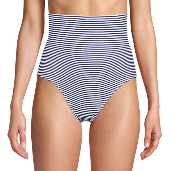 Женский облегающий костюм с ультравысокой талией и плавками-бикини Lands' End, цвет navy mini stripe
Женский облегающий костюм с ультравысокой талией и плавками-бикини Lands' End, цвет navy mini stripe