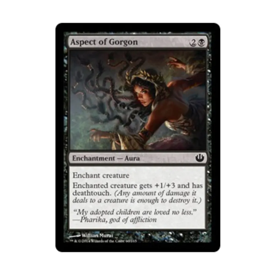 CCG Аспект Горгоны (клавиша C), MTG - Journey into Nyx
CCG Аспект Горгоны (клавиша C), MTG - Journey into Nyx