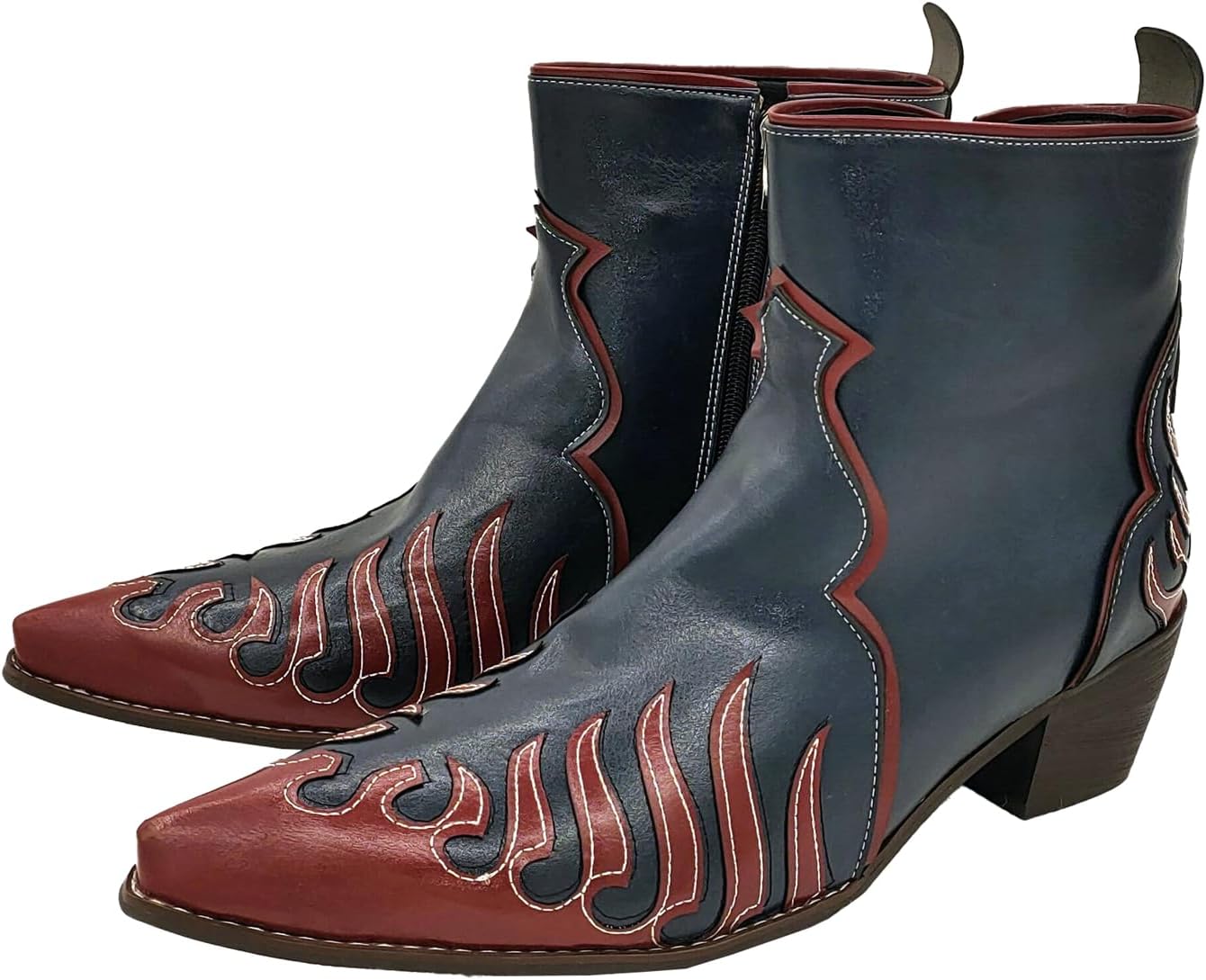 Мужские вестерн-байкерские ботинки до щиколотки Abborora, темно-синий
Мужские вестерн-байкерские ботинки до щиколотки Abborora, темно-синий