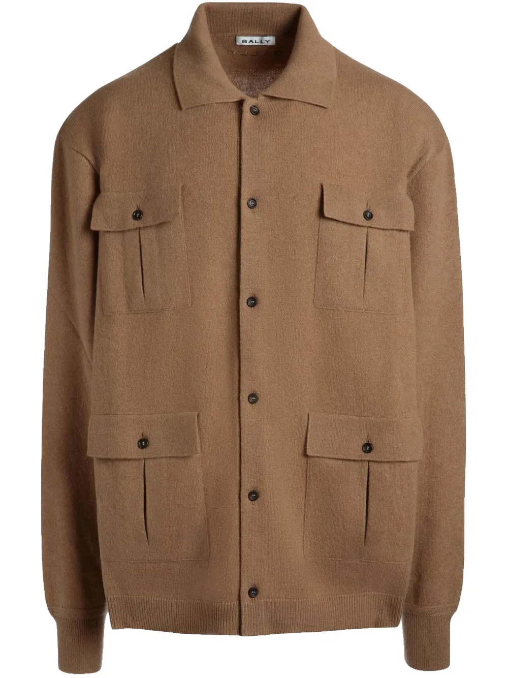 Кашемировая рубашка Bally, коричневый
Кашемировая рубашка Bally, коричневый