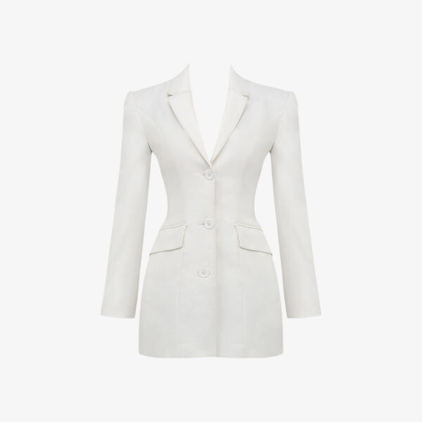 Мини-Платье-Блейзер Amia из тканого материала House Of Cb, белый
Мини-Платье-Блейзер Amia из тканого материала House Of Cb, белый