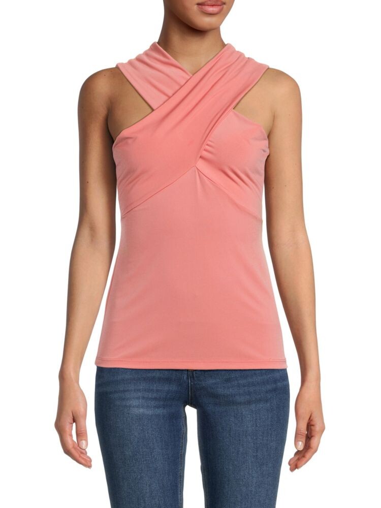 Топ с крест-накрест Renee C., коралл
Топ с крест-накрест Renee C., коралл