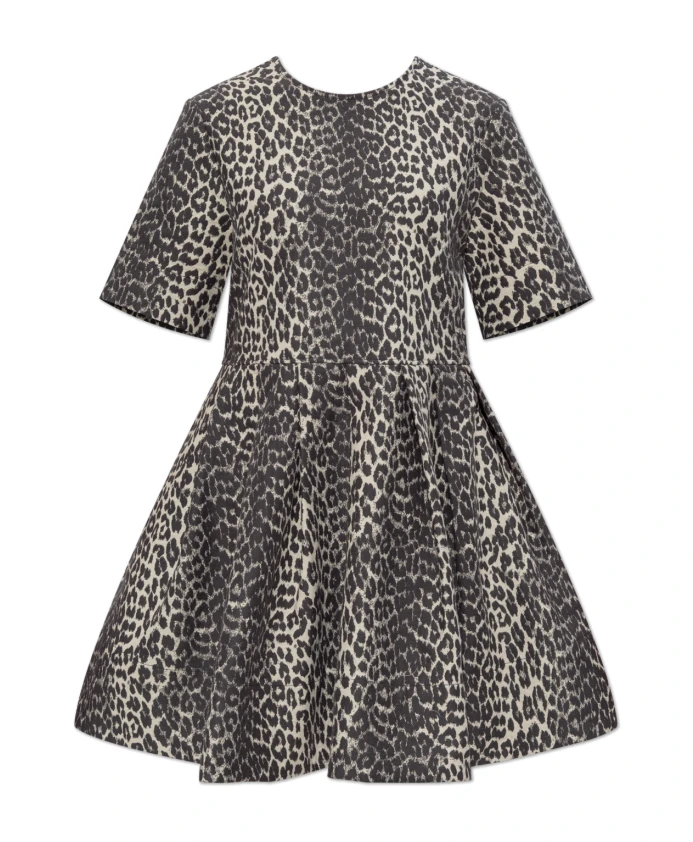 Платье с цветочным мотивом Ganni, бежевый
Платье с цветочным мотивом Ganni, бежевый