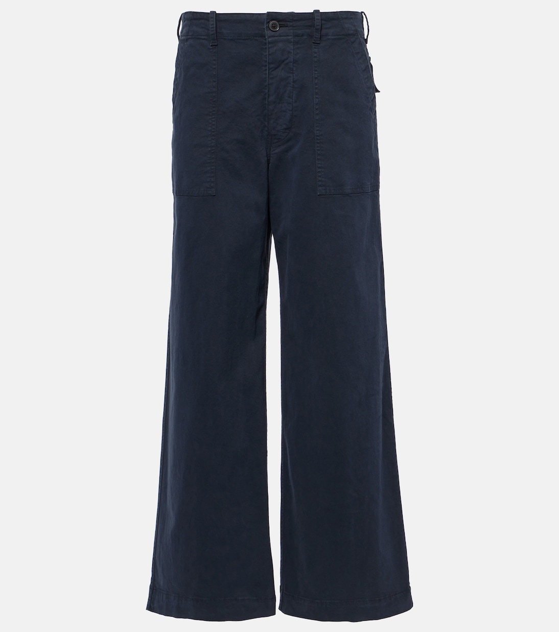 Легкие хлопковые брюки с широкими штанинами Leon Nili Lotan, Midnight
Легкие хлопковые брюки с широкими штанинами Leon Nili Lotan, Midnight