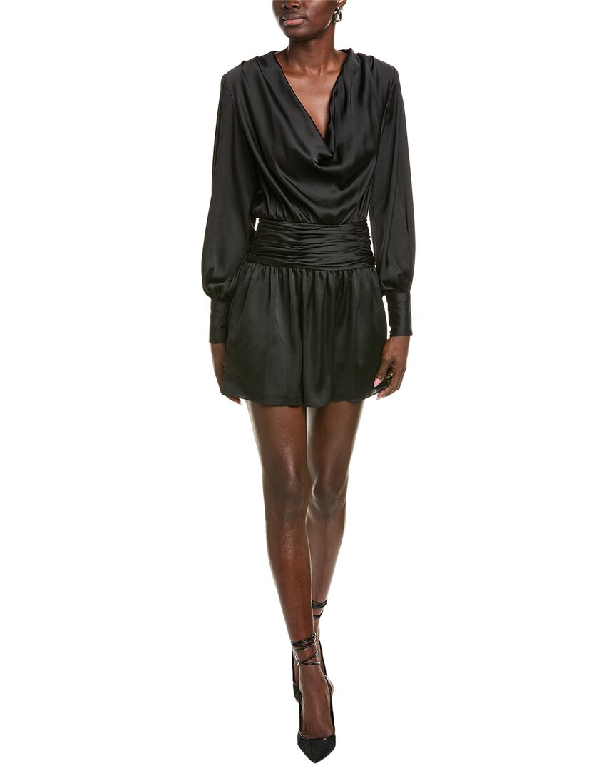 Атласное мини-платье Ramy Brook Vena, черный
Атласное мини-платье Ramy Brook Vena, черный