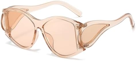 Панк-солнцезащитные очки для мужчин, большие солнцезащитные очки «кошачий глаз» для женщин, стимпанк-солнцезащитные очки, модные очки неправильной формы MTZJH, C6transparentbrown
Панк-солнцезащитные очки для мужчин, большие солнцезащитные очки «кошачий глаз» для женщин, стимпанк-солнцезащитные очки, модные очки неправильной формы MTZJH, C6transparentbrown