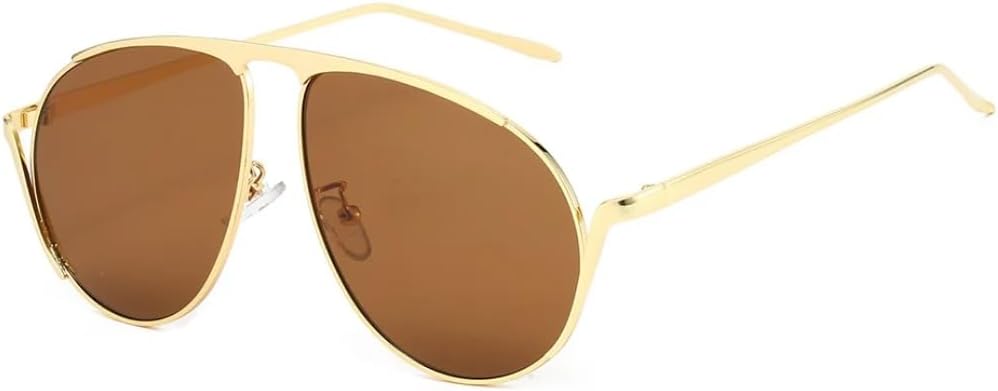 Солнцезащитные очки с защитой от УФ-излучения UV400 | Крупная панк-оправа | Линзы конфетных цветов | Для женщин и мужчин | Для занятий спортом на открытом воздухе и вождения LXLHWN, Golden Brown
Солнцезащитные очки с защитой от УФ-излучения UV400 | Крупная панк-оправа | Линзы конфетных цветов | Для женщин и мужчин | Для занятий спортом на открытом воздухе и вождения LXLHWN, Golden Brown