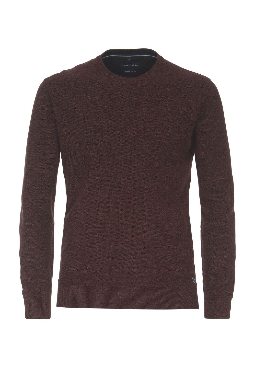 Мужской свитер с круглым вырезом CASAMODA, оранжевый
Мужской свитер с круглым вырезом CASAMODA, оранжевый