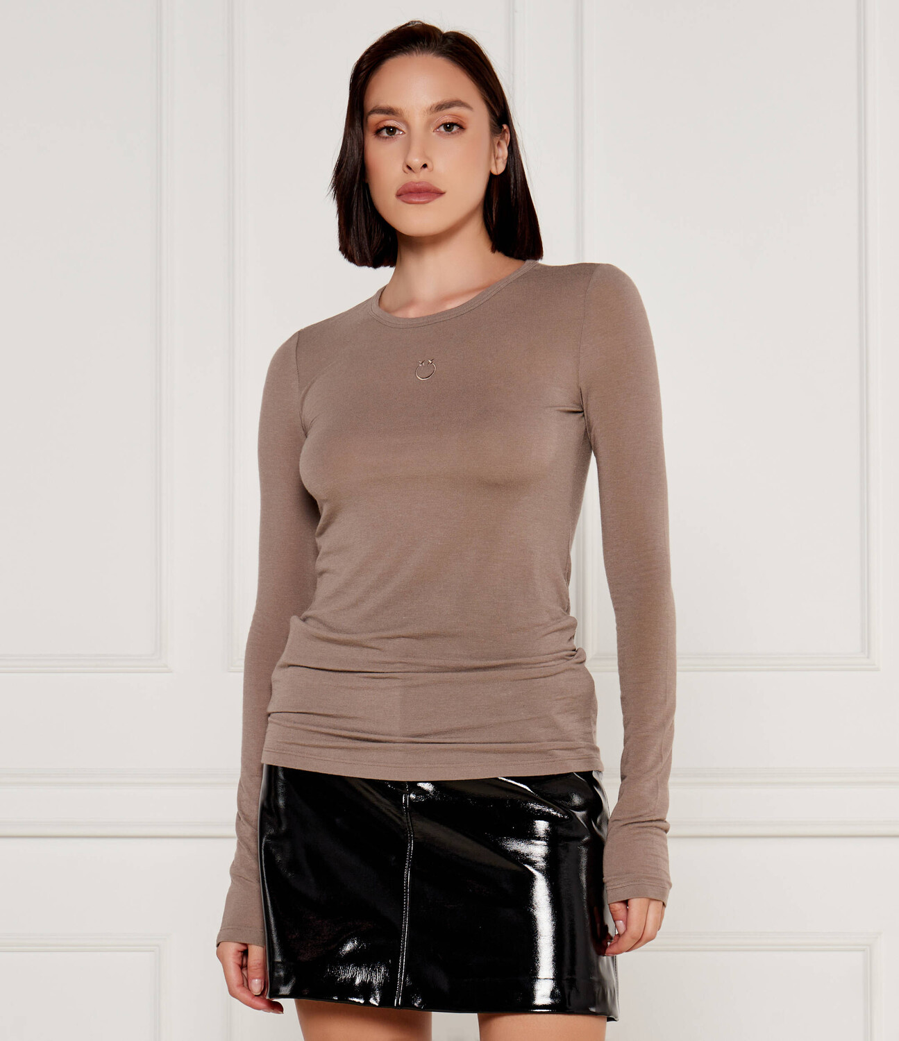 Блуза Pinko MULAN Regular Fit, коричневый
Блуза Pinko MULAN Regular Fit, коричневый