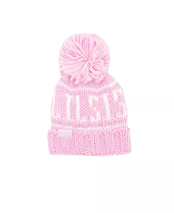 Шапочка с помпоном для младшей сестры девочки - для старшей девочки Bits & Bows, розовый
Шапочка с помпоном для младшей сестры девочки - для старшей девочки Bits & Bows, розовый