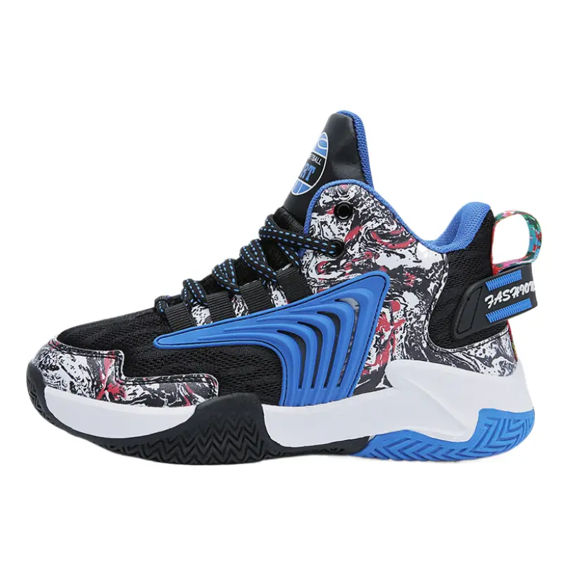 Детские противоскользящие износостойкие дышащие легкие сбалансированные высокие детские баскетбольные кроссовки MAIBUXIONG, черный/синий
Детские противоскользящие износостойкие дышащие легкие сбалансированные высокие детские баскетбольные кроссовки MAIBUXIONG, черный/синий