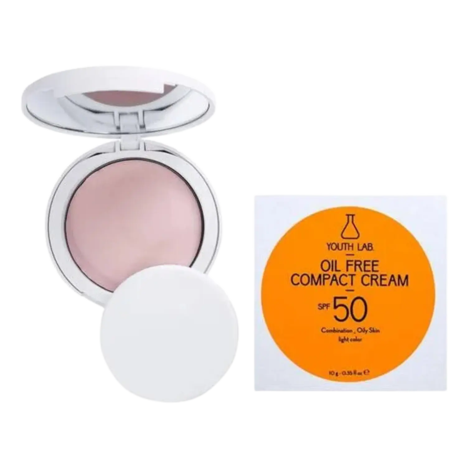 Компактная тональная основа spf50 легкая Youth Lab. Oil Free Compact Cream, 10 гр
Компактная тональная основа spf50 легкая Youth Lab. Oil Free Compact Cream, 10 гр