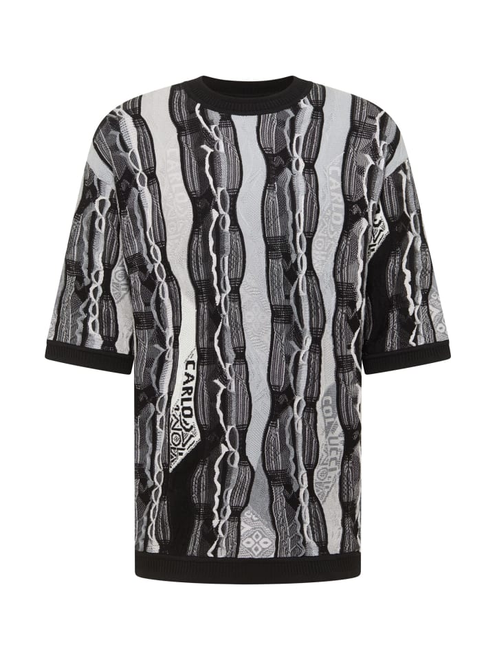 Carlo Colucci Футболка с круглым вырезом Favetta, черно-серая, Черный, Carlo Colucci Футболка с круглым вырезом Favetta, черно-серая
Carlo Colucci Футболка с круглым вырезом Favetta, черно-серая, Черный, Carlo Colucci Футболка с круглым вырезом Favetta, черно-серая