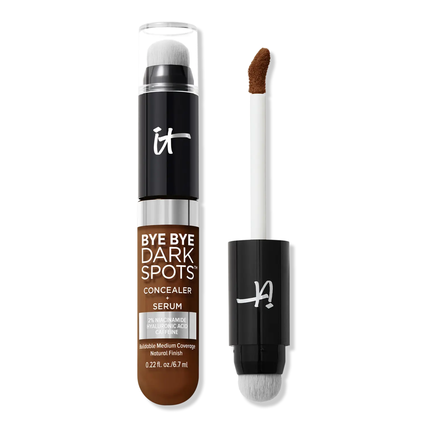 Консилер и сыворотка Bye Bye Dark Spots IT Cosmetics, Deep Neutral 58
Консилер и сыворотка Bye Bye Dark Spots IT Cosmetics, Deep Neutral 58