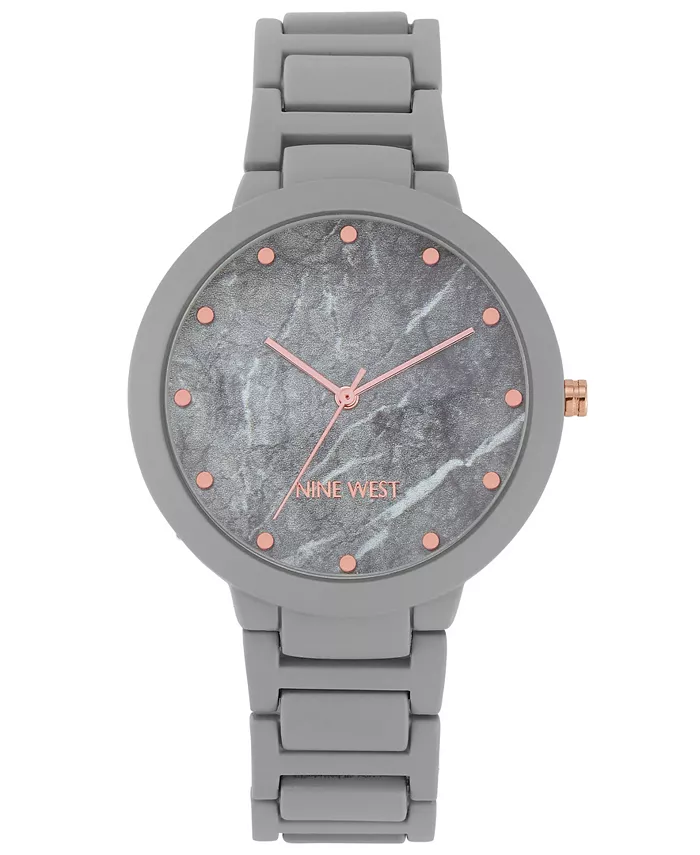 Женские часы с браслетом из резинированного сплава Quartz Gray, 40.5 мм Nine West
Женские часы с браслетом из резинированного сплава Quartz Gray, 40.5 мм Nine West
