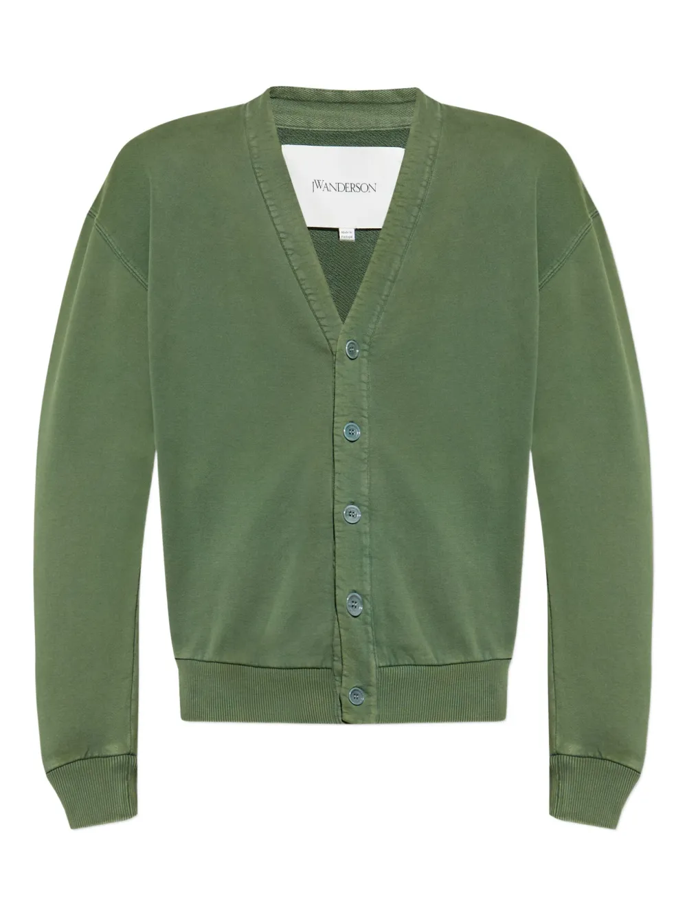 Хлопковая куртка на пуговицах JW ANDERSON, зеленый
Хлопковая куртка на пуговицах JW ANDERSON, зеленый