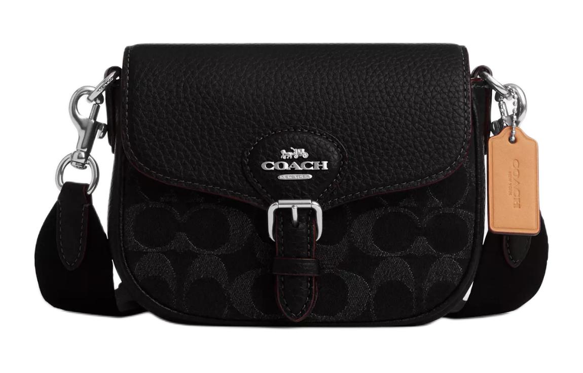 Джинсовая сумка Amelia с мягкой каменной зернистой кожей, через плечо, кроссбоди, маленький размер, женская, черная серебристая COACH
Джинсовая сумка Amelia с мягкой каменной зернистой кожей, через плечо, кроссбоди, маленький размер, женская, черная серебристая COACH