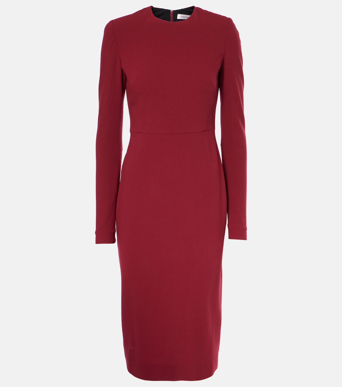 Платье миди из шерстяного крепа Victoria Beckham, Oxblood
Платье миди из шерстяного крепа Victoria Beckham, Oxblood