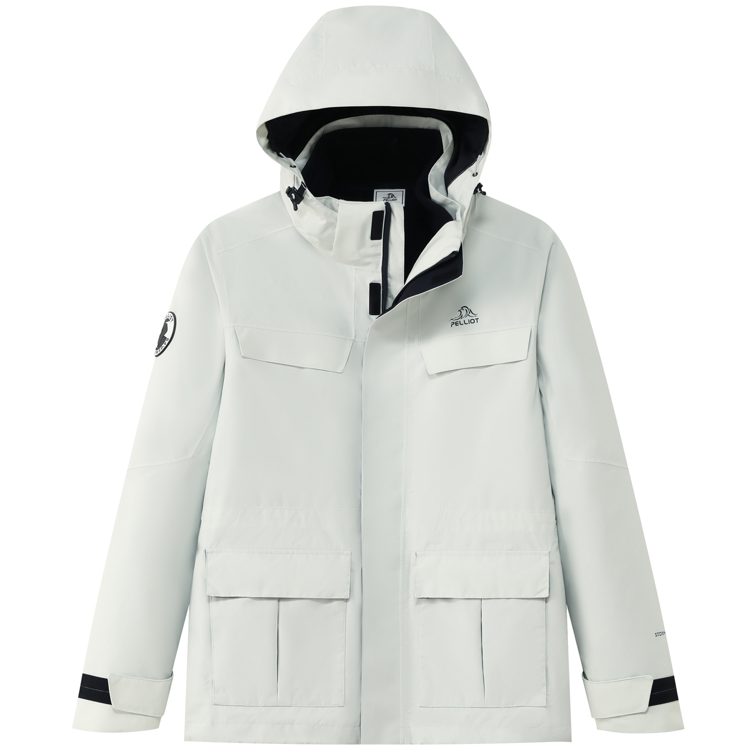 PELLIOT Ветровка мужская водонепроницаемая ветронепроницаемая дышащая и износостойкая, Light Gray/Two-Piece Set
PELLIOT Ветровка мужская водонепроницаемая ветронепроницаемая дышащая и износостойкая, Light Gray/Two-Piece Set