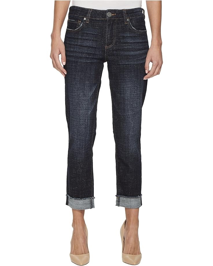 Джинсы KUT from the Kloth Amy Crop Straight Leg, цвет Acknowledging/Euro Base Wash
Джинсы KUT from the Kloth Amy Crop Straight Leg, цвет Acknowledging/Euro Base Wash