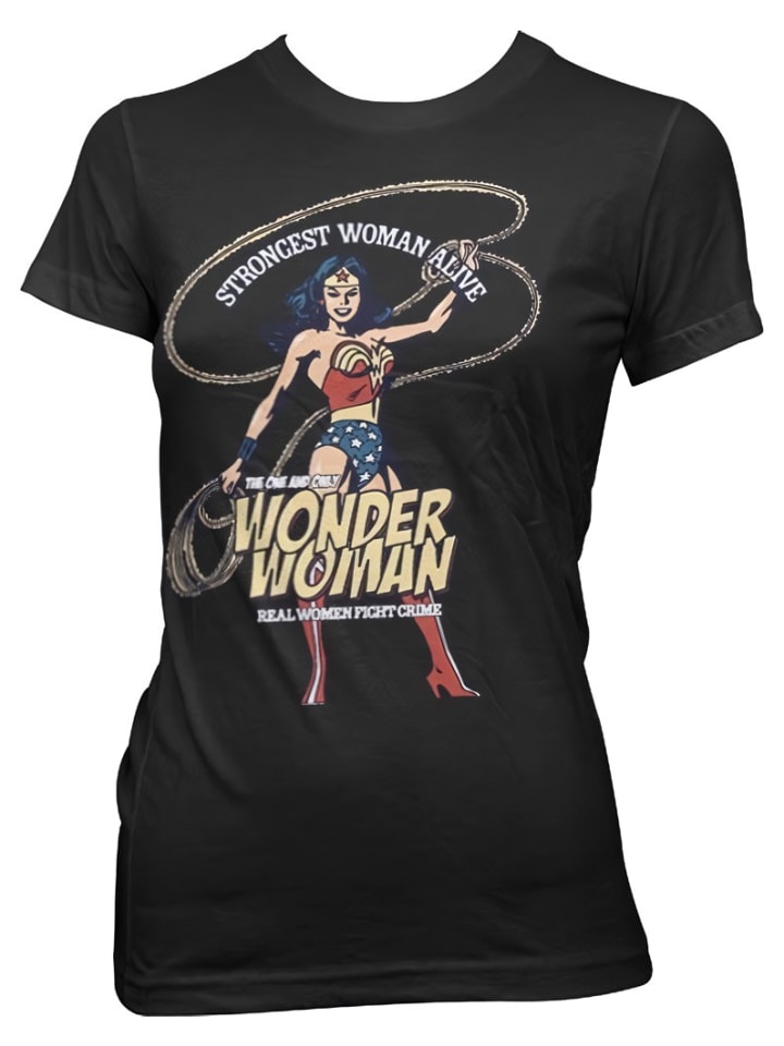 Черная рубашка WONDER WOMAN
Черная рубашка WONDER WOMAN