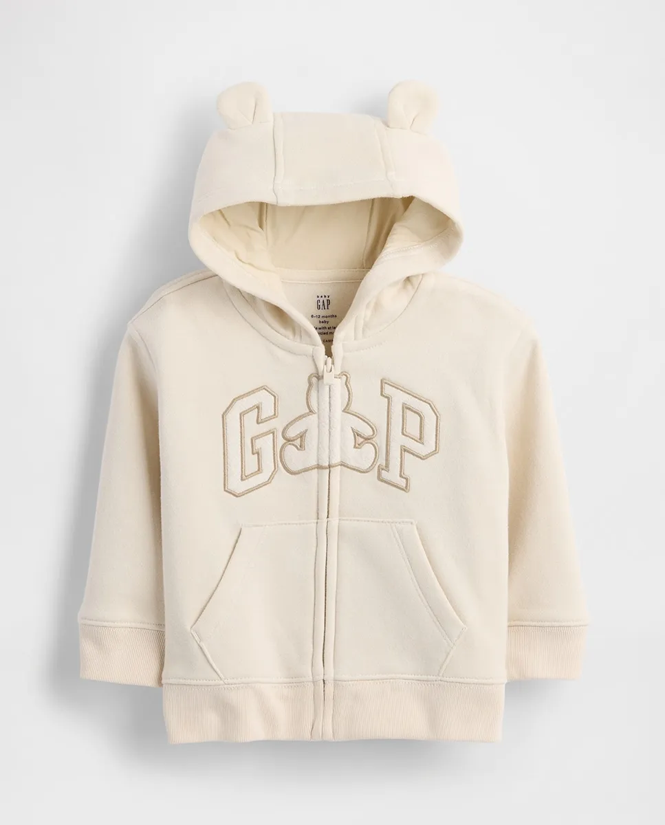 Детская толстовка на молнии с логотипом и капюшоном с ушками медвежонка, мягкая винтажная Gap, бежевый
Детская толстовка на молнии с логотипом и капюшоном с ушками медвежонка, мягкая винтажная Gap, бежевый