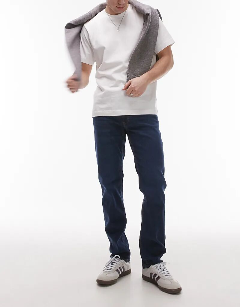 Узкие джинсы темно-синего цвета Mango
Узкие джинсы темно-синего цвета Mango