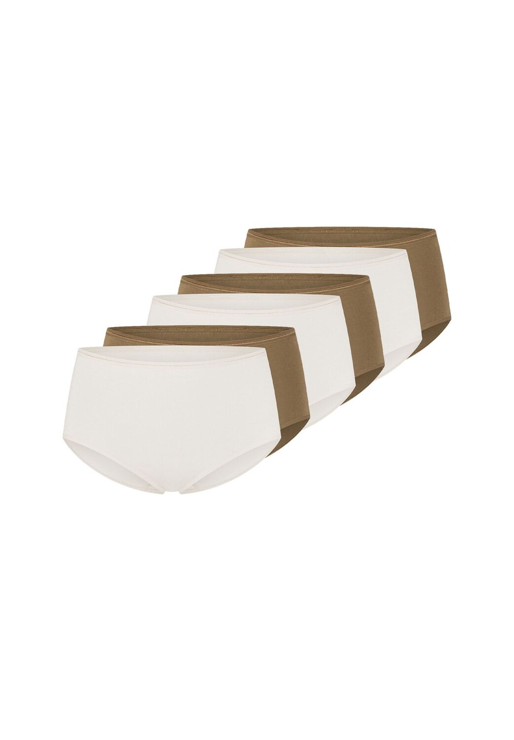 Трусы-миди, набор из 6 предметов первой необходимости SCHIESSER, цвет Khaki / Creme 
Трусы-миди, набор из 6 предметов первой необходимости SCHIESSER, цвет Khaki / Creme