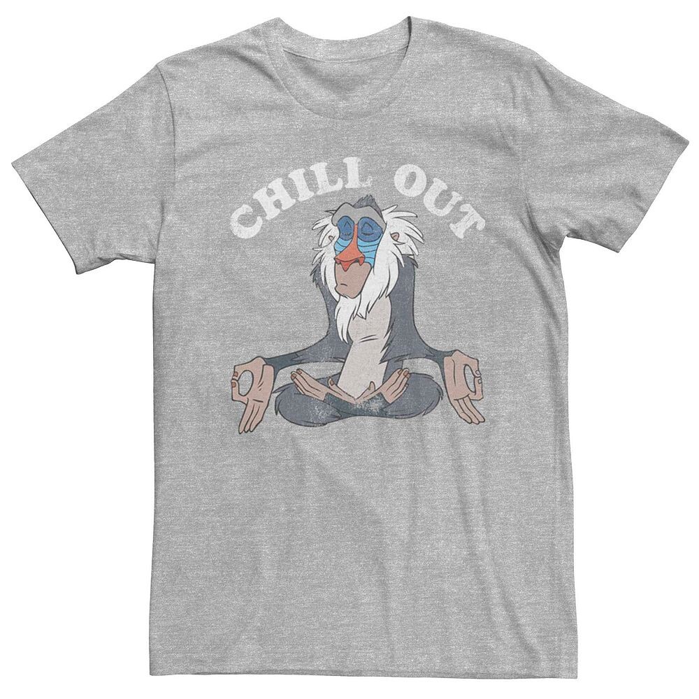 Мужская футболка Disney's Lion King Rafiki Chill Out Licensed Character, цвет Athletic Heather
Мужская футболка Disney's Lion King Rafiki Chill Out Licensed Character, цвет Athletic Heather
