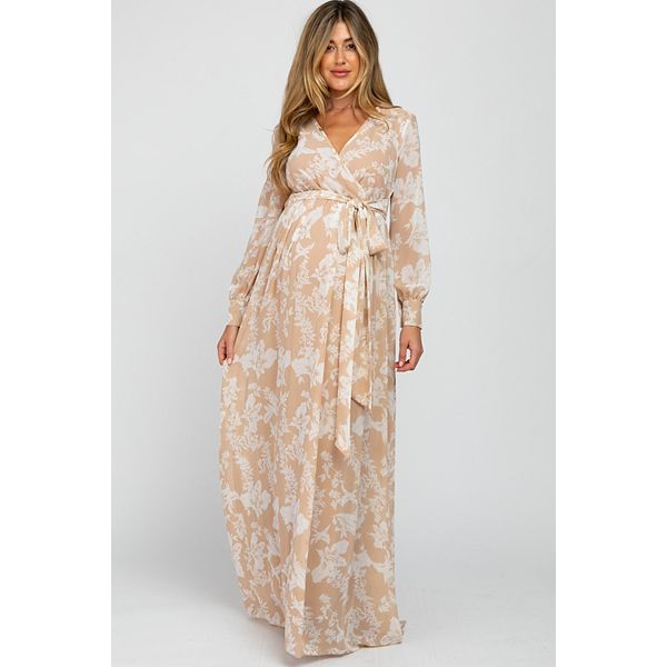 Длинное платье для беременных из шифона с цветочным принтом Pinkblush
Длинное платье для беременных из шифона с цветочным принтом Pinkblush