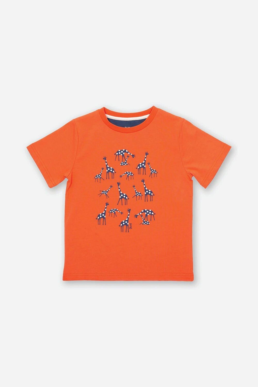Футболка с жирафом Kite, оранжевый
Футболка с жирафом Kite, оранжевый