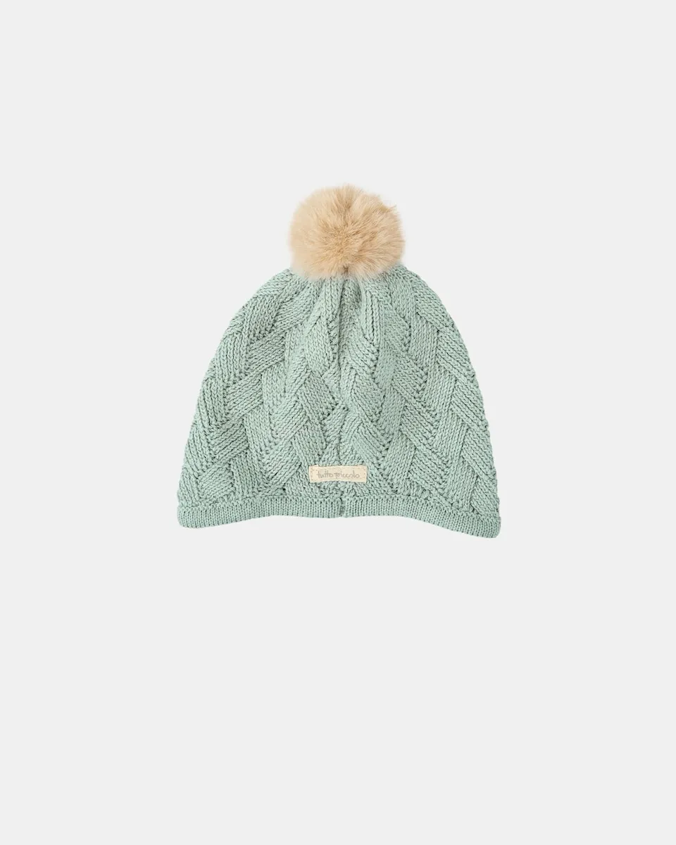 Вязаная шапочка для младенца Tutto Piccolo, зеленый
Вязаная шапочка для младенца Tutto Piccolo, зеленый