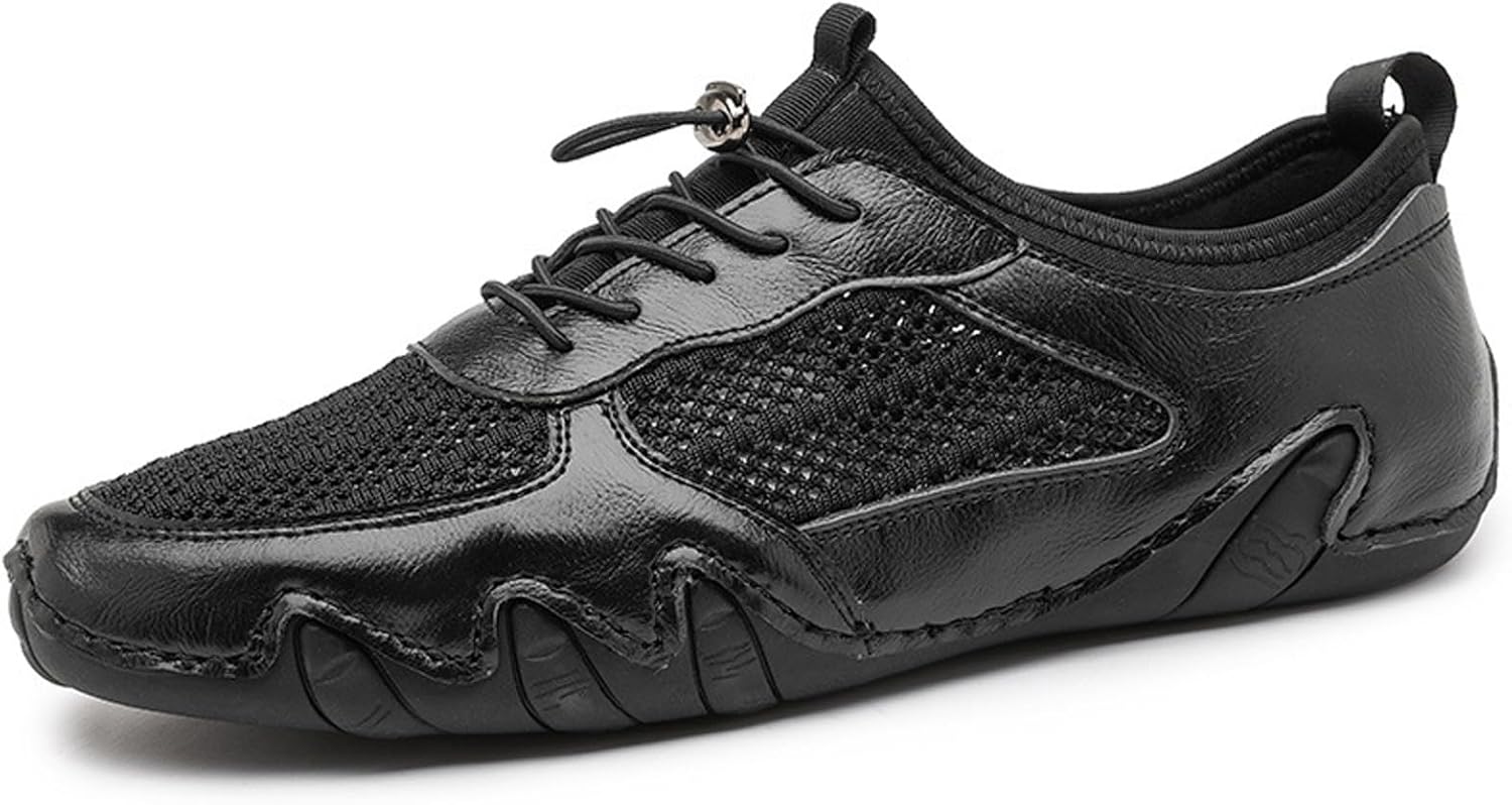 Мужские кроссовки KCTRFSJ с эластичной шнуровкой, низким верхом, повседневные, с нескользящей подошвой, на завязках, удобные мокасины, модные, дышащие, водонепроницаемые, для ходьбы и вождения, черный
Мужские кроссовки KCTRFSJ с эластичной шнуровкой, низким верхом, повседневные, с нескользящей подошвой, на завязках, удобные мокасины, модные, дышащие, водонепроницаемые, для ходьбы и вождения, черный