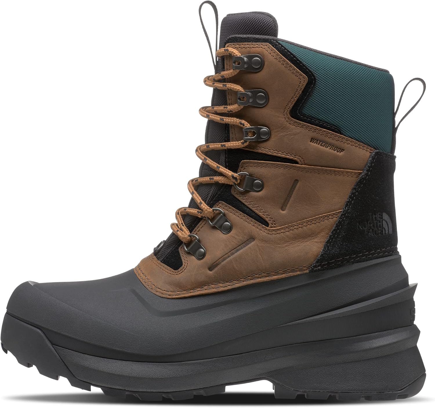 Мужские водонепроницаемые снежные ботинки THE NORTH FACE Chilkat V 400, 400 г премиального утеплителя, черный/коричневый
Мужские водонепроницаемые снежные ботинки THE NORTH FACE Chilkat V 400, 400 г премиального утеплителя, черный/коричневый