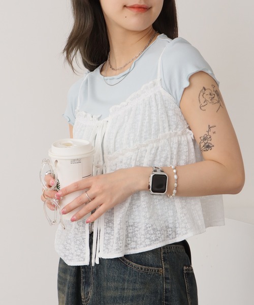 Топ и футболка с двойной лентой ROOPTOKYO, синий
Топ и футболка с двойной лентой ROOPTOKYO, синий