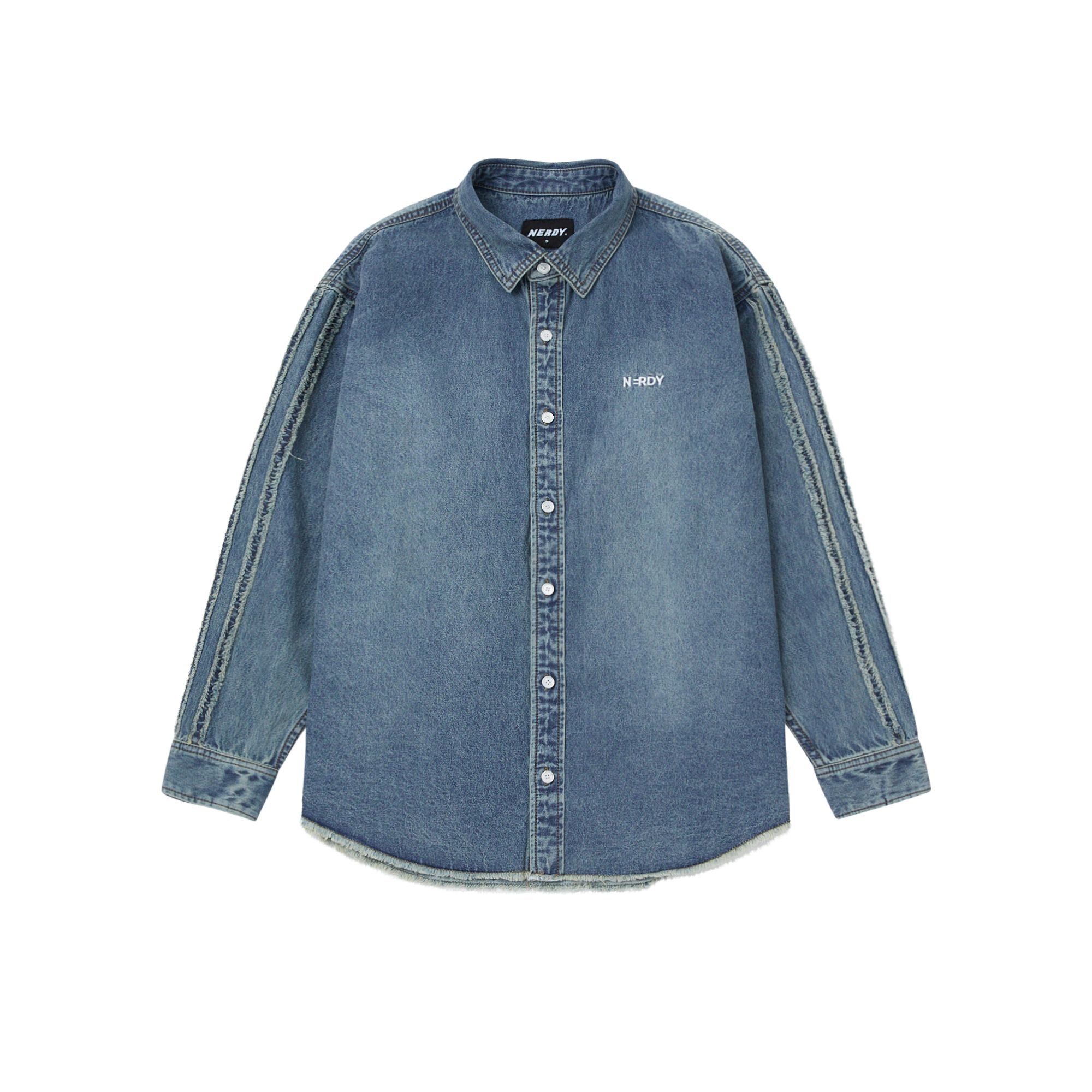Nerdy Рубашка унисекс синяя
Nerdy Рубашка унисекс синяя