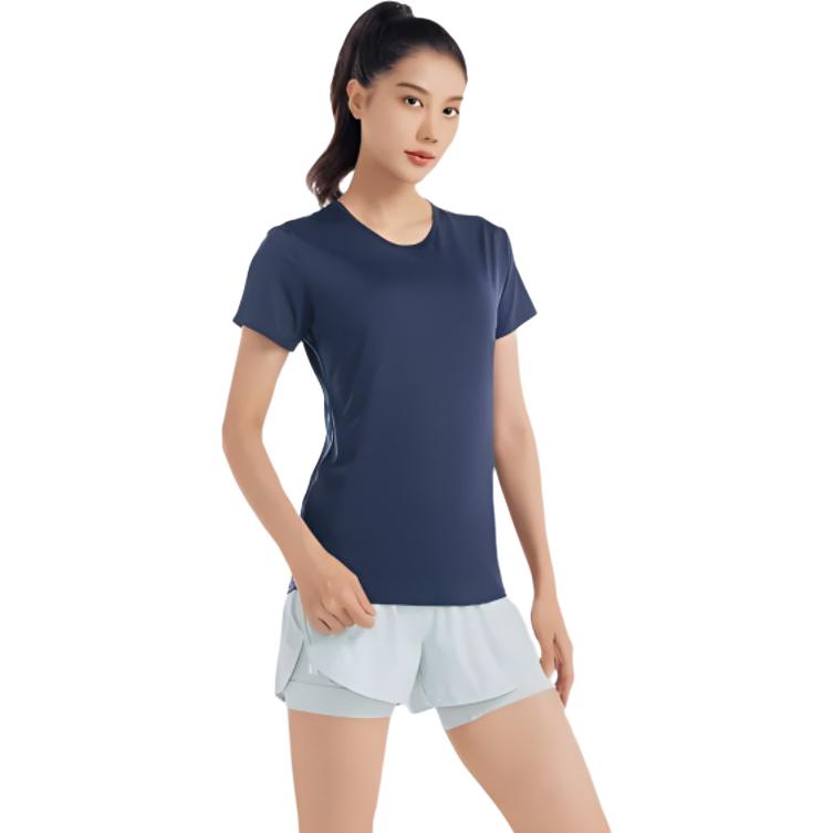 Футболка женская темно-синяя DECATHLON
Футболка женская темно-синяя DECATHLON