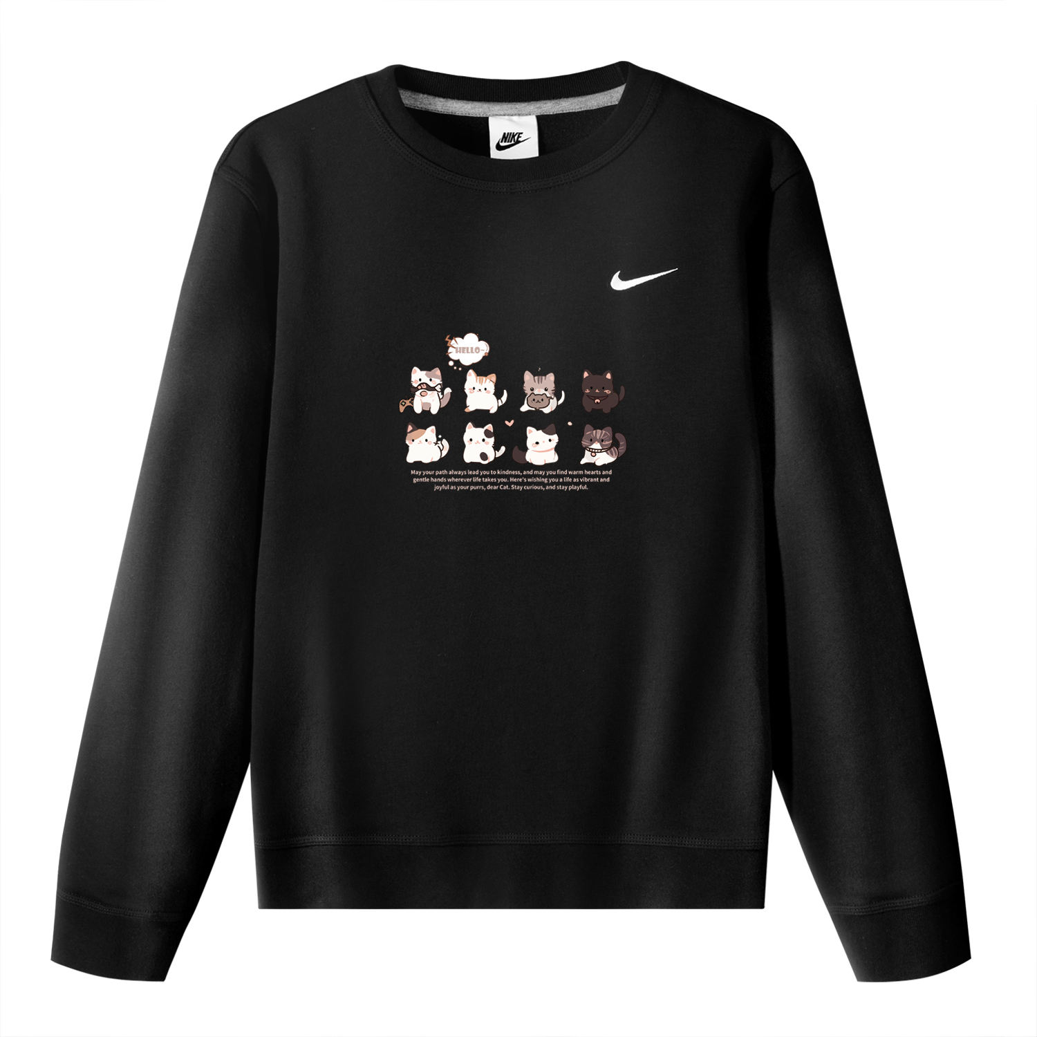 Nike Свитшот унисекс черный
Nike Свитшот унисекс черный